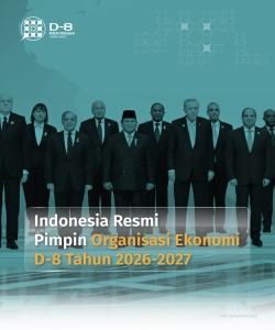 Indonesia Resmi Pimpin Organisasi Ekonomi D-8 Tahun 2026-2027